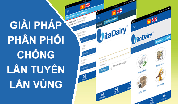 Giải pháp quản lý phân phối chống lấn tuyến bằng qrcode