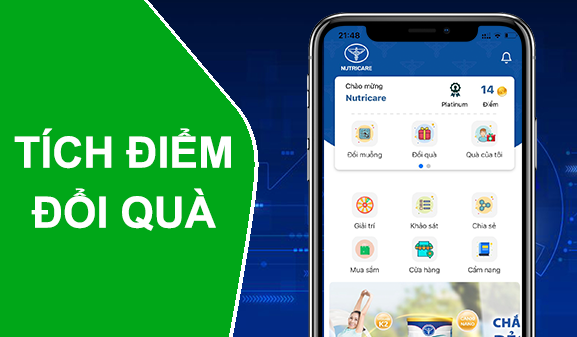 Giải pháp quản lý tích điểm đổi quà qua ứng dụng
